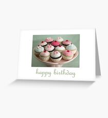 birthday cupcakes Greeting Card