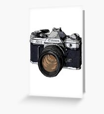 Canon AE-1 Greeting Card