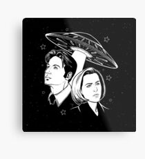 X-Files Metal Print