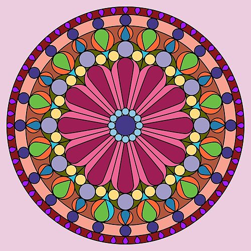 Circle Mandalas 61 (Style:54)