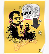 New James Baldwin (now with more 'tude) Poster