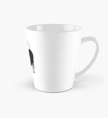 Black cat silhouette Tall Mug