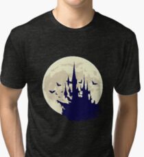 Pixel Castle Tri-blend T-Shirt