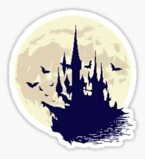 Pixel Castle Sticker