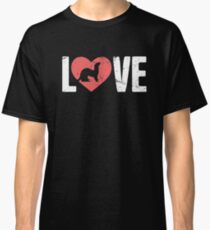 LOVE Pet Ferret Classic T-Shirt