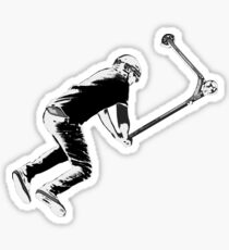 Holding On! - Stunt Scooter Move Sticker