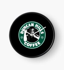 Duncan Hills Coffee Clock