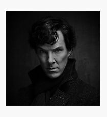 Benedict Cumberbatch Sherlock Holmes Photographic Print
