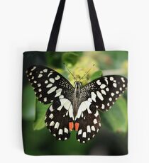 Mr. Lime Butterfly Tote Bag