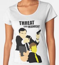 The Office - Threat Level Midnight Women's Premium T-Shirt