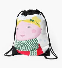 Let it snow Drawstring Bag