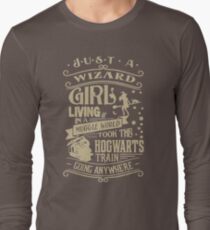 Just A Wizard Girl Living RR51 Best Trending Long Sleeve T-Shirt
