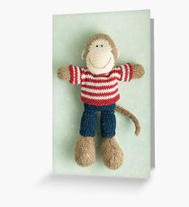 mr minky Greeting Card