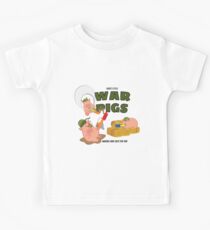 Three Little War Pigs Kids Tee