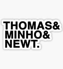 maze runner trio Sticker