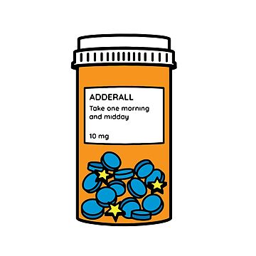 Adderall Sticker for Sale by maura41