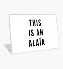 Das ist eine Aliaia Laptop Folie