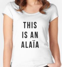 THIS IS AN ALAIA Women's Fitted Scoop T-Shirt