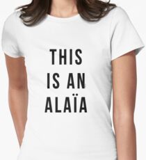 THIS IS AN ALAIA Women's Fitted T-Shirt