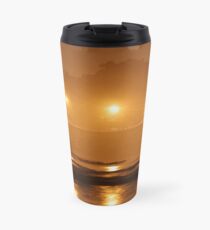 blackfriars bridge in the fog Travel Mug