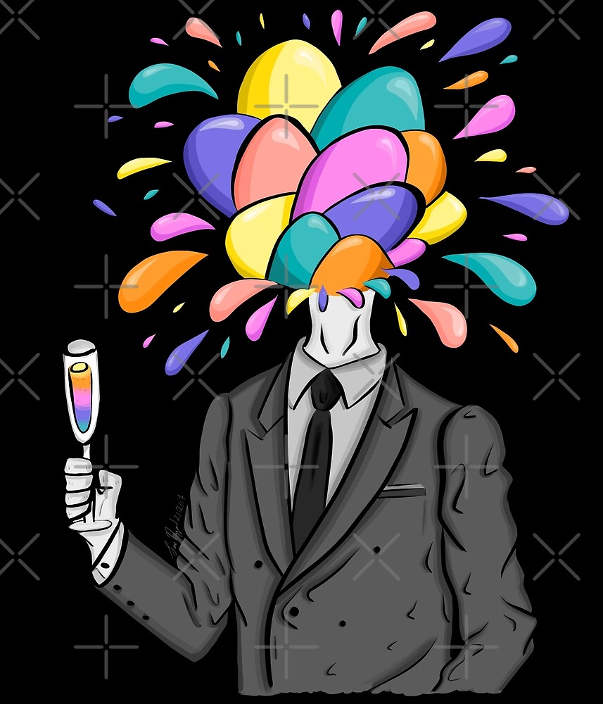 "Kingsman Exploding Head" by Sam Nygard Redbubble