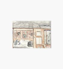 Robert Asleep on the Venice-Simplon Orient Express Art Board