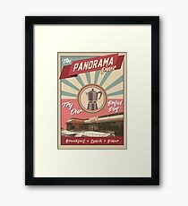 Panorama Diner Framed Print