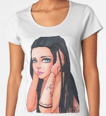 Inked Girl Women's Premium T-Shirt