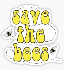 Save the Bees, Save the Earth Sticker