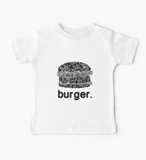 burger. Baby Tee