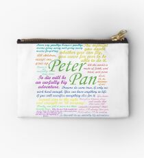 Peter Pan Quotes Zipper Pouch