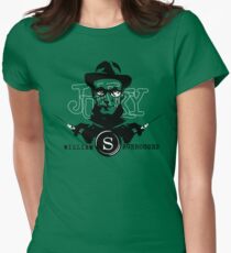 Junky Revisited. William S. Burroughs Women's Fitted T-Shirt