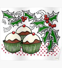 Holly Jolly Baking Poster