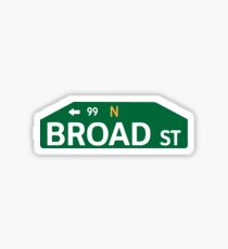 Broad Street Sticker