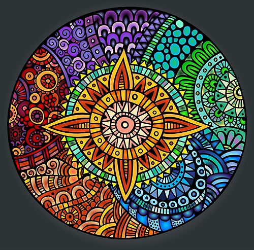 Pattern Mandalas 095 (Style:2)