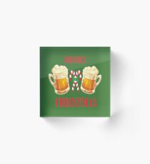 Beery Christmas Acrylic Block