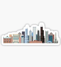 Chicago Skyline Sticker