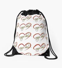 "Carpe Diem" by Tony DuPuis Drawstring Bag