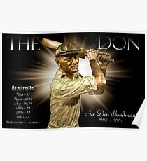 Sir Don Bradman Poster