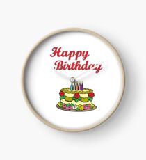 Happy Birthday Clock