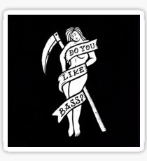 yellow claw do you like blood for mercy Sticker