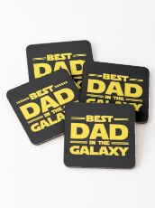 Best Dad in The Galaxy Coasters