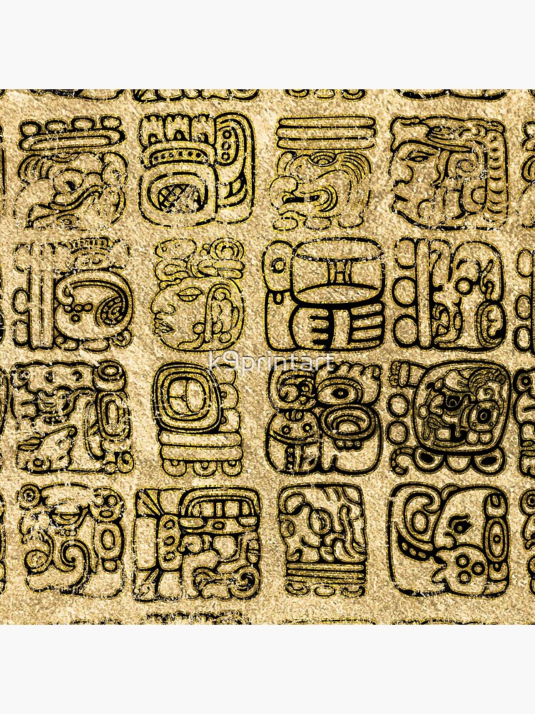 ancient aztec glyphs