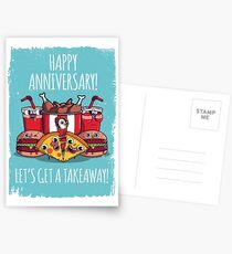 Let's get takeaway Postcards