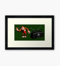 Donkey Kong Country - Rockin' Out Framed Print