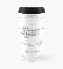 Trumpet patent from 1919 Travel Mug