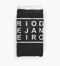 Stylish Rio de Janeiro Duvet Cover