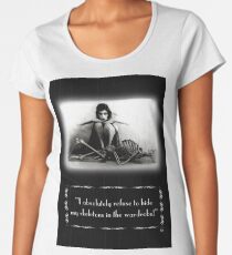 Silent Movie subtitles no8 Women's Premium T-Shirt