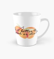 Is it better to speak or die? Tall Mug