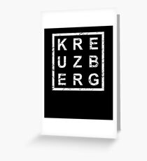 Stylish Kreuzberg Greeting Card